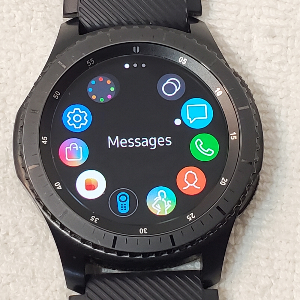 Samsung Gear S3 Frontier 46mm Smartwatch Bluetooth GPS AMOLED Display S Steel